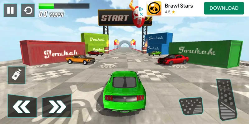 Muscle Car Stunts android App screenshot 3